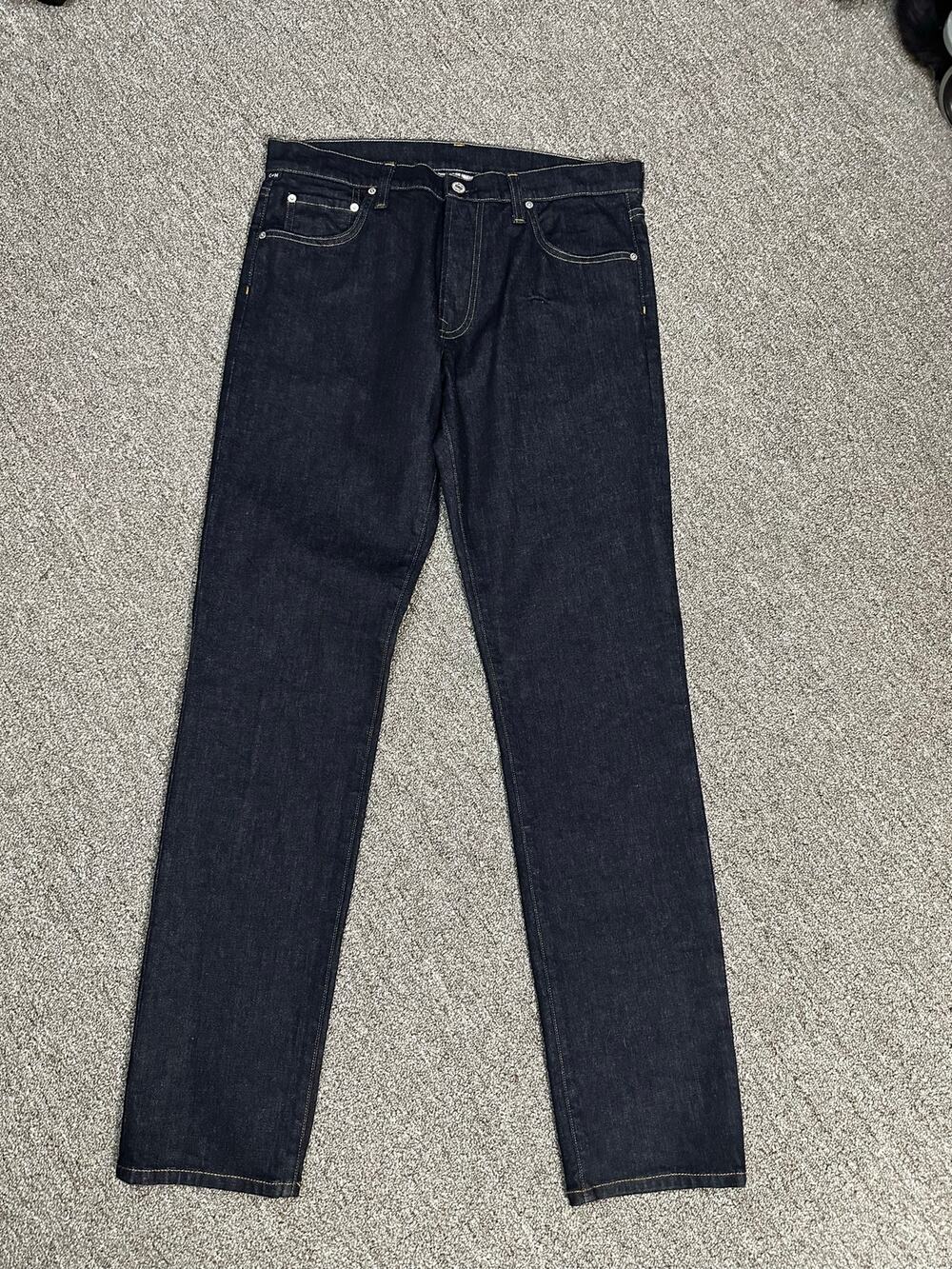 056-Citizens of Humanity Kate Straight Leg Jeans Amaro Size 32 Sample NWOT